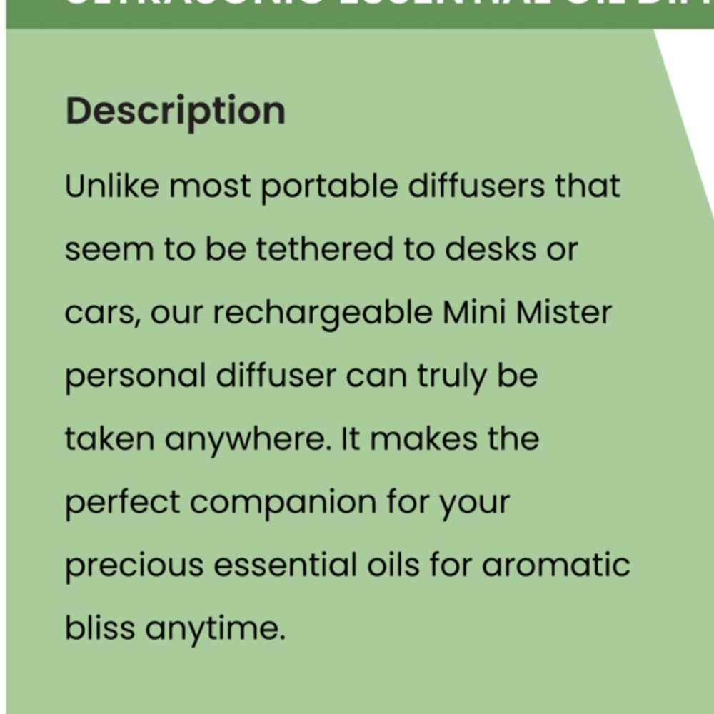 Personal Protection Oil Diffuser NIB - Picture 4 of 6